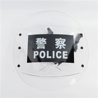 Transparant plastic schild